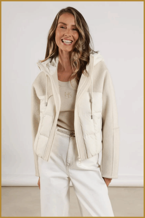 Nukus-Sienna jacket off white-NUK250155