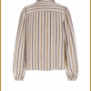 STUDIO ANNELOES-Lina stripe blouse caramel-STU250068