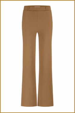Alternative view of STUDIO ANNELOES Lexie bonded trousers caramel STU250070