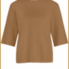 STUDIO ANNELOES- Fiore tshirt caramel-STU250071