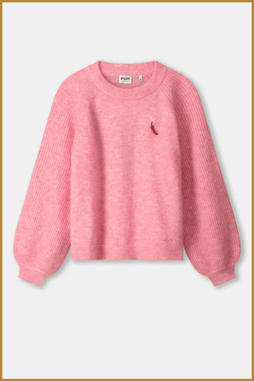POM  PULLOVER - Sweet Pink (SP9315)-POM250093 - Afbeelding 2