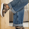 Tango schoen Kady fat 435 bruin – chunky sneaker met retro details