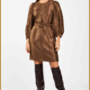 AAIKO-jurk SEMIRA SHINE VIS 545 groen-AAI250065