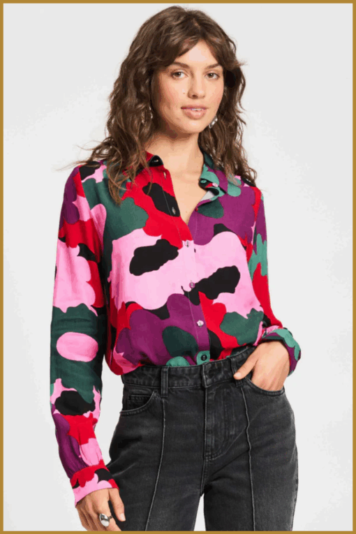 POM-Blouse mila multi-POM250101