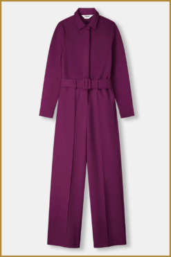 Alternative view of POM- Jumpsuit plum-POM250226