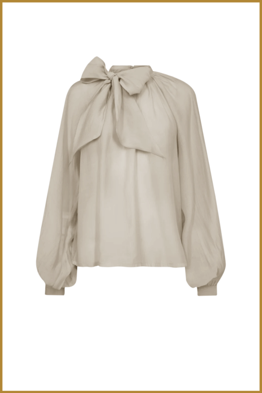 MUSE-   CMTILLY-BLOUSE groen-MUS250057