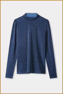 Alternative view of POM-   TURTLENECK - Dashing Nights blauw-POM250067