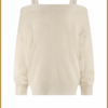 Nukus-Praag pullover lurex sand-NUK250127