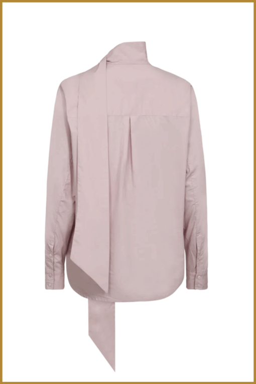 MUSE-  CMPOPLIN-SHIRT lilac-MUS250059 - Afbeelding 2