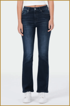 MOD- ina bootcut blauw-MOD250006