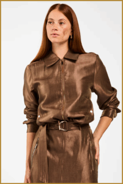 AAIKO -Jacket  RAVI VIS 545 groen-AAI250059