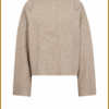 --CO COUTURE- RowCC Rib Pearl Knit offwhite-COC250020