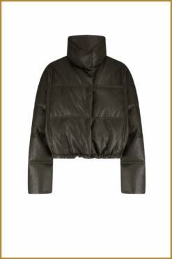 Alternative view of NUKUS-leanne jacket bruin-NUK250171
