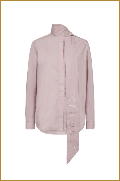 MUSE-  CMPOPLIN-SHIRT lilac-MUS250059