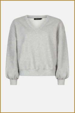 Ydence Sweater Kyomi grey melange