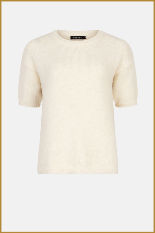 YDENS-knitted sweater eddie ecru-YDE250033 - Afbeelding 2