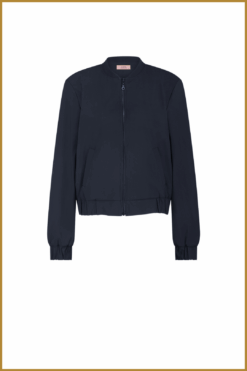 Alternative view of STUDIO ANNELOES-Benja bomber dark blue-STU250091
