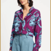 POM- BLOUSE - Mila Mystic Dinner paars-POM25069