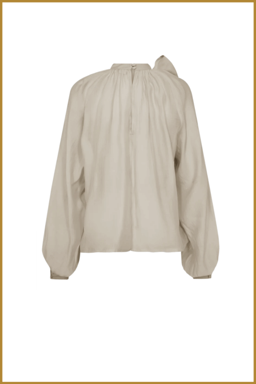 MUSE-   CMTILLY-BLOUSE groen-MUS250057 - Afbeelding 2