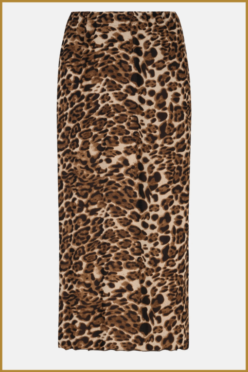 YDENCE- Skirt Safia panter-YDE250027 - Afbeelding 2