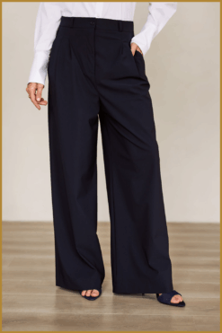 STUDIO ANNELOES-scout trousers navy-STU250087