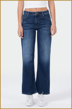 MOD-N icole wide leg blauw-MOD250008