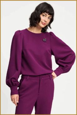 POM- Top Kea plum purple-POM250066