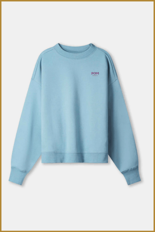 POM-  SWEATER - Dawn Blue -POM250071 - Afbeelding 2
