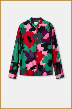 Alternative view of POM-Blouse mila multi-POM250101