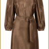 AAIKO-jurk SEMIRA SHINE VIS 545 groen-AAI250065