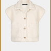 YDENCE- Gilet Rejou ecru -YDE250031
