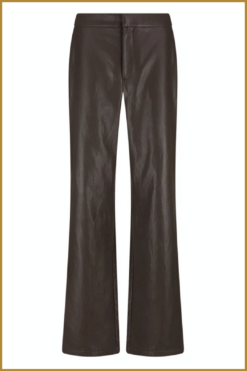 Alternative view of Nukus-Fenna pants dark chocolate-NUK250135