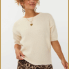 YDENS-knitted sweater eddie ecru-YDE250033