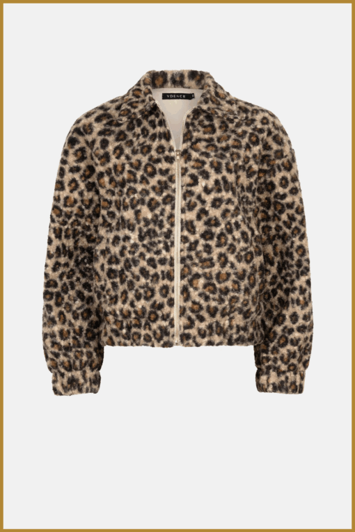 YDENCE-  Jacket Rory panter-YDE250028 - Afbeelding 2