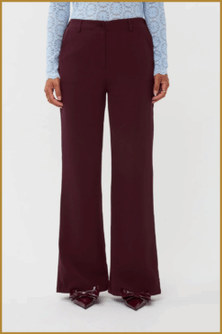 Ydence Broek Solange burgundy