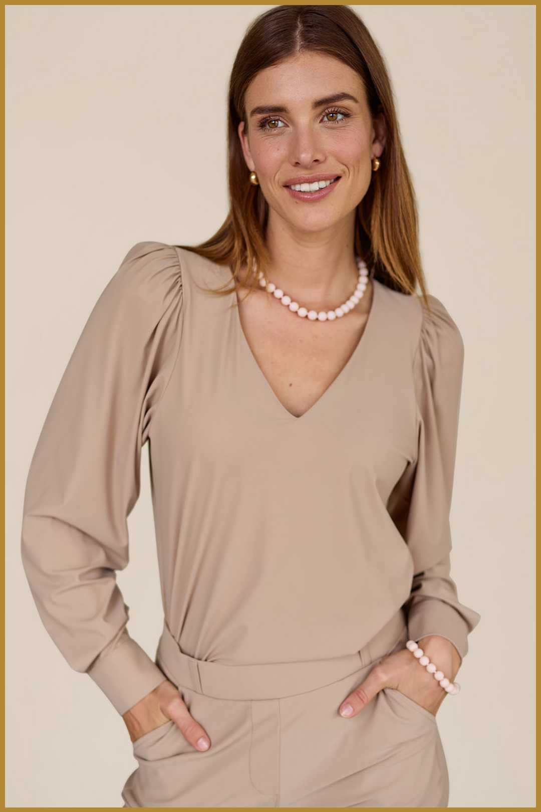 STUDIO ANNELOES-Les top taupe-STU250094 STUDIO ANNELOES-Les top taupe-STU250094