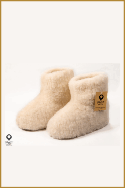 INUZ-Wollen sloffen ecru-INU250303