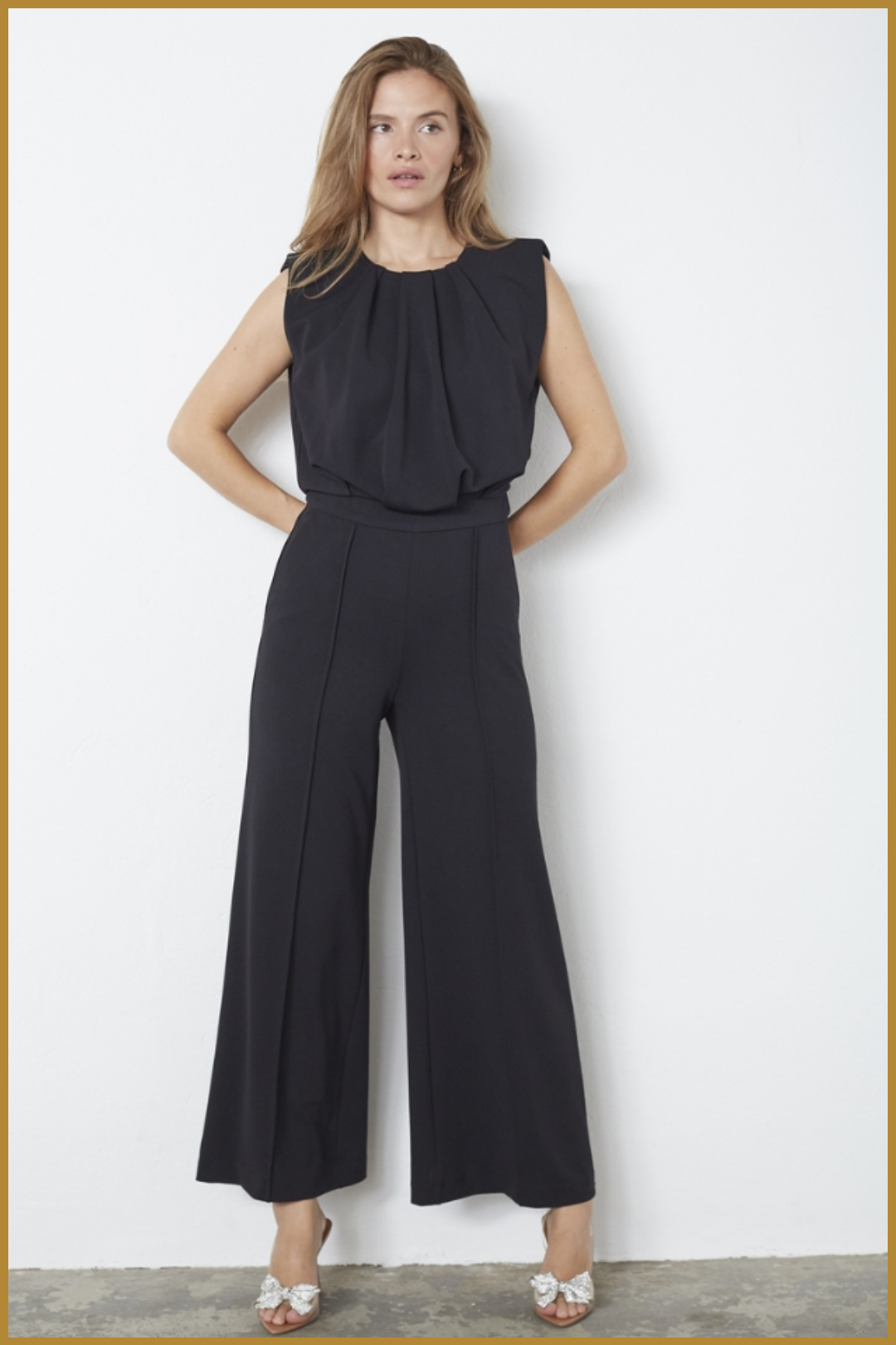 CO COUTURE- FalconCC Pleat LL Suit zwart-COC250030 CO COUTURE- FalconCC Pleat LL Suit zwart-COC250030
