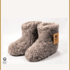 INUZ- Wollen slofen -licht grijs-INU250300