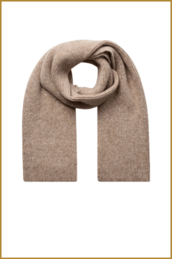 CO COUTURE- Hailley cc scarf walnut-COC250021