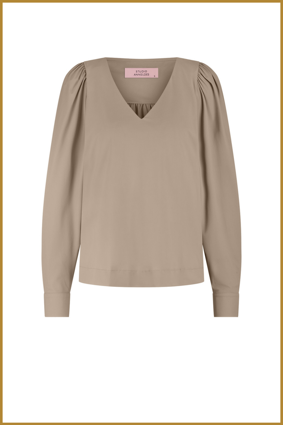 STUDIO ANNELOES-Les top taupe-STU250094 STUDIO ANNELOES-Les top taupe-STU250094 - Afbeelding 2