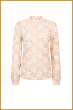 AAIKO-Tory lace cream-AAI250073