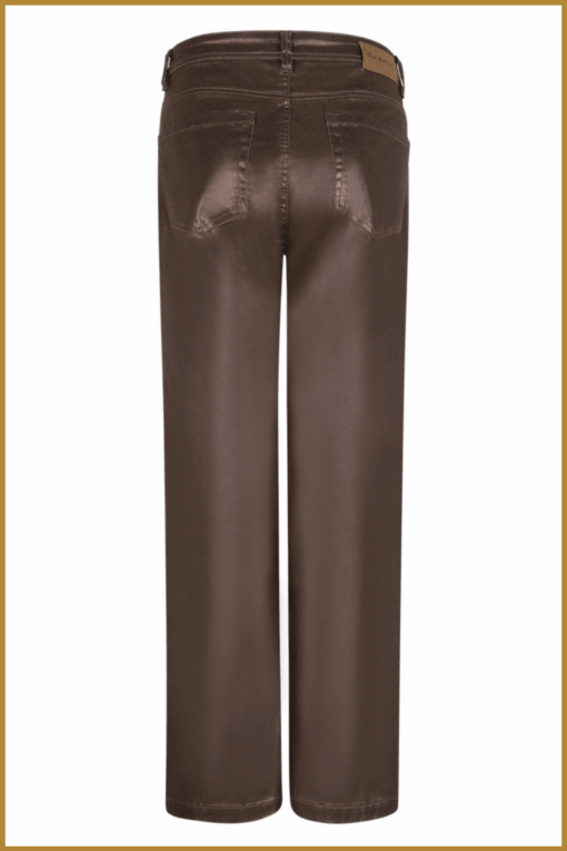 RED BUTTON-Colete sparkle brown-RED250004 - Afbeelding 2