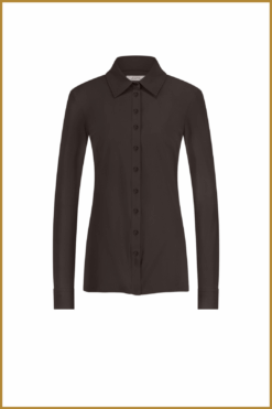 Inuz – Attitude for Women damesmode | Home Alternative view of STUDIO ANNELOES-Poppy blouse espresso -STU250203