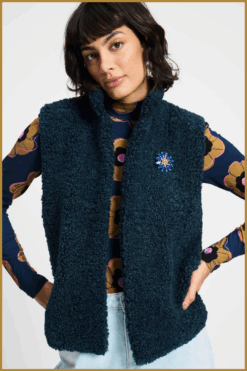 Inuz – Attitude for Women damesmode | Home POM-Gillet teddy love navy-POM250231