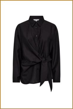 COC250035 -IdinaCC Tie Shirt zwart-COC250035