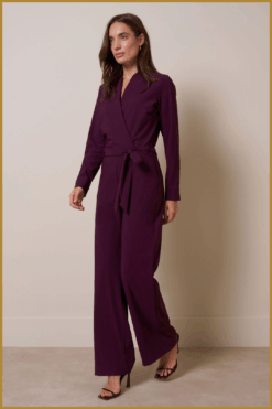 STUDIO ANNELOES-Nadia jumpsuit blackberry -STU250305