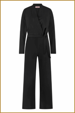 Alternative view of STUDIO ANNELOES-Nadia jumpsuit zwart-STU250108
