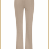 STUDIO ANNELOES-flair bonded trousers latte-STU250109