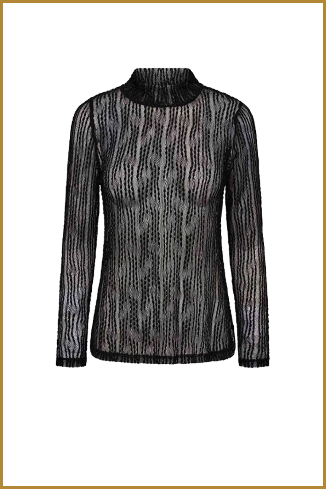 CO COUTURE- BarbCC O-Neck Blouse zwart-COC250043 CO COUTURE- BarbCC O-Neck Blouse zwart-COC250043